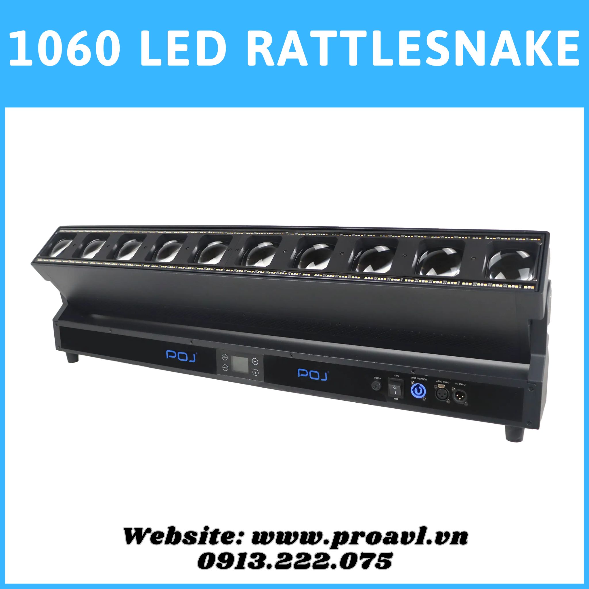 1060 Led Rattlesnake Stage Light With Fill Light 1060 Led Rattlesnake Stage Light With Fill Light