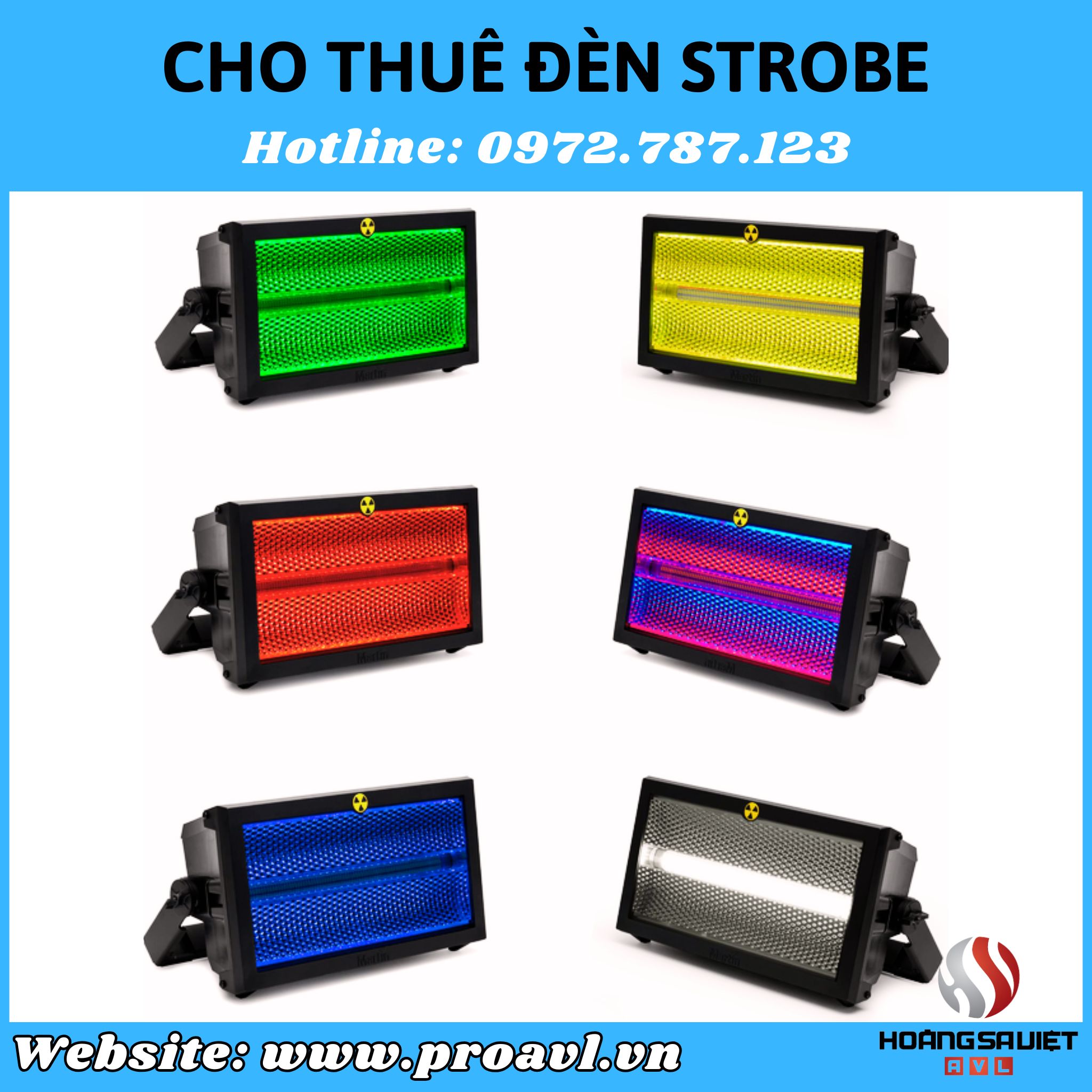 Bán và Cho thuê đèn Strobe giá tốt