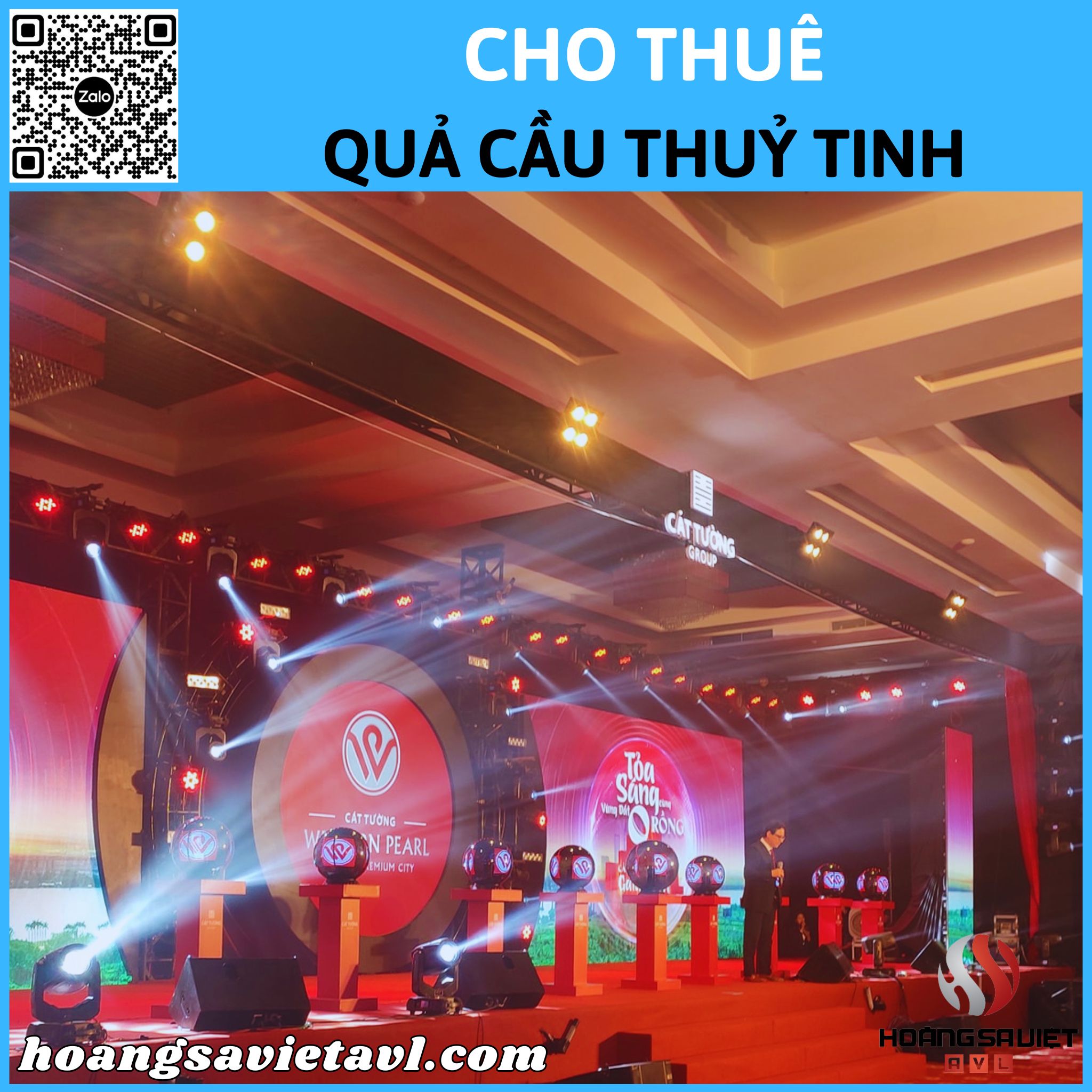 Cho thuê quả cầu thủy tinh tại Hà Nội Cho thuê quả cầu thủy tinh tại Hà Nội