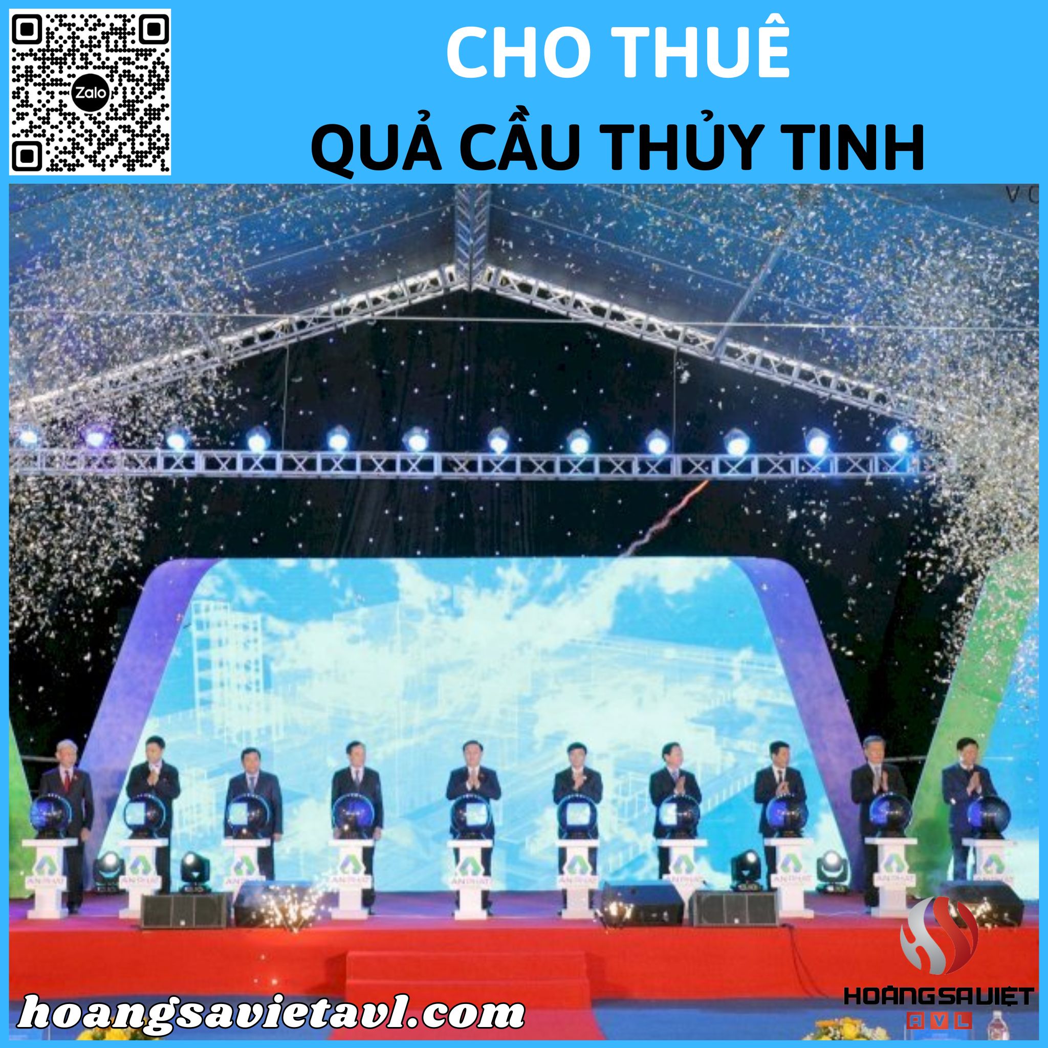 Cho thuê quả cầu thủy tinh giá rẻ Cho thuê quả cầu thủy tinh giá rẻ