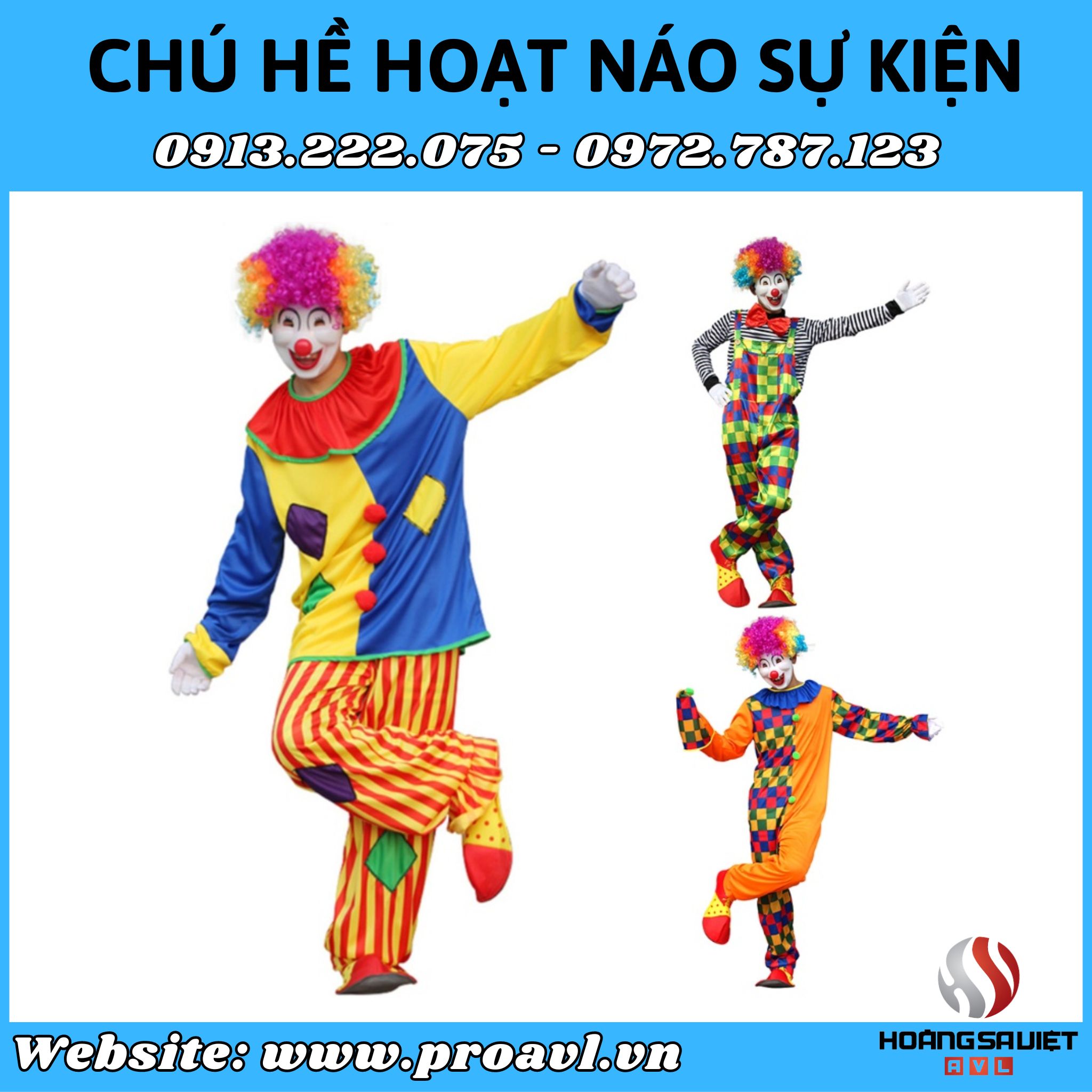 Cho thuê chú hề hoạt náo sự kiện tại Hà Nội Cho thuê chú hề hoạt náo sự kiện tại Hà Nội