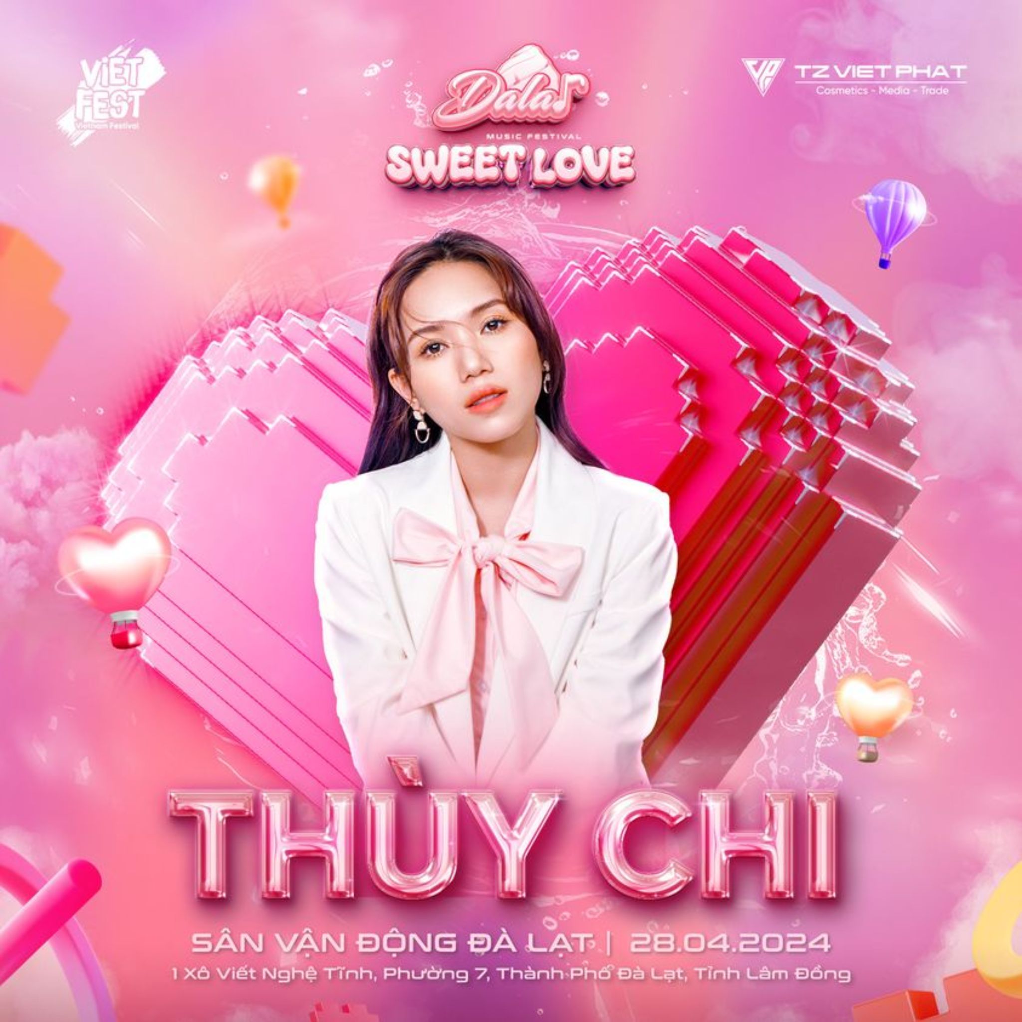 Ca sĩ Thùy Chi - Dalat Music Festival 2024 - Sweet Love Ca sĩ Thùy Chi - Dalat Music Festival 2024 - Sweet Love
