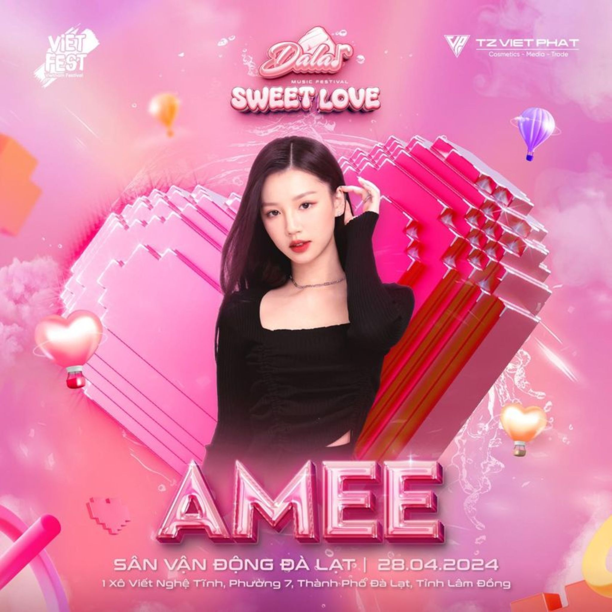 Ca sĩ Amee - Dalat Music Festival 2024 - Sweet Love Ca sĩ Amee - Dalat Music Festival 2024 - Sweet Love