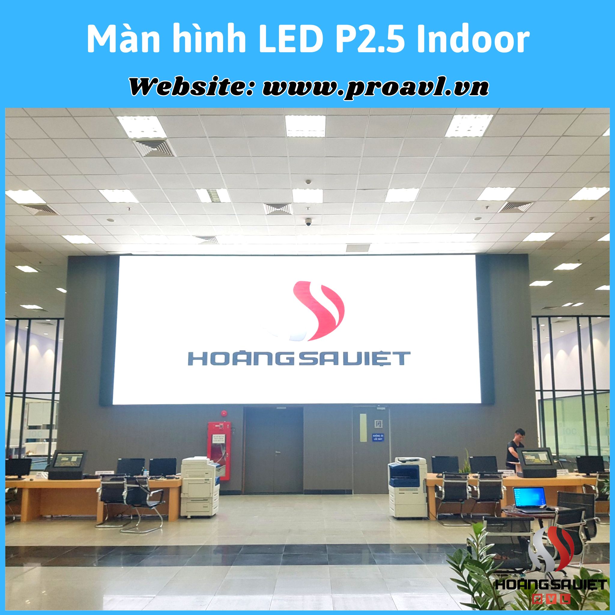 Thi công & lắp đặt màn hình LED hội trường