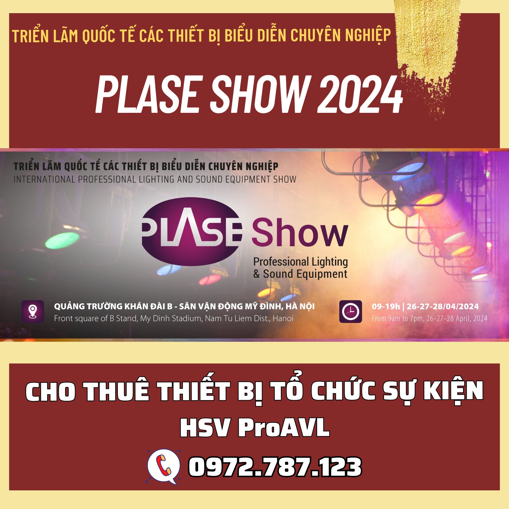 Plase Show 2024 Hanoi - International Exhibition of Professional ...