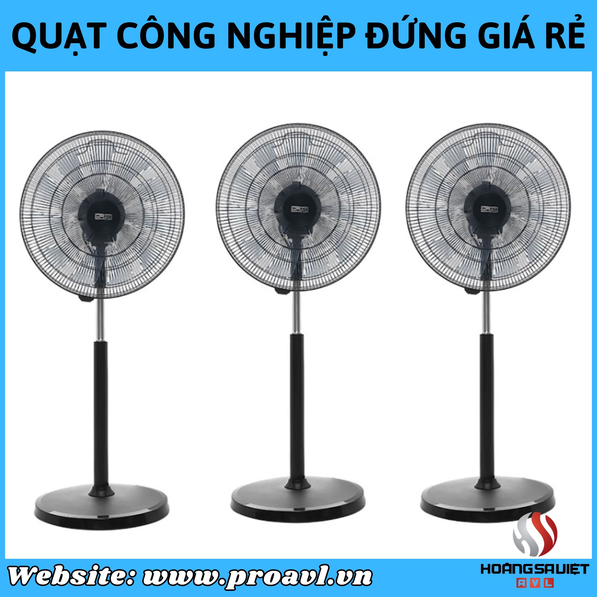 Cho thuê quạt đứng công nghiệp sự kiện ngoài trời