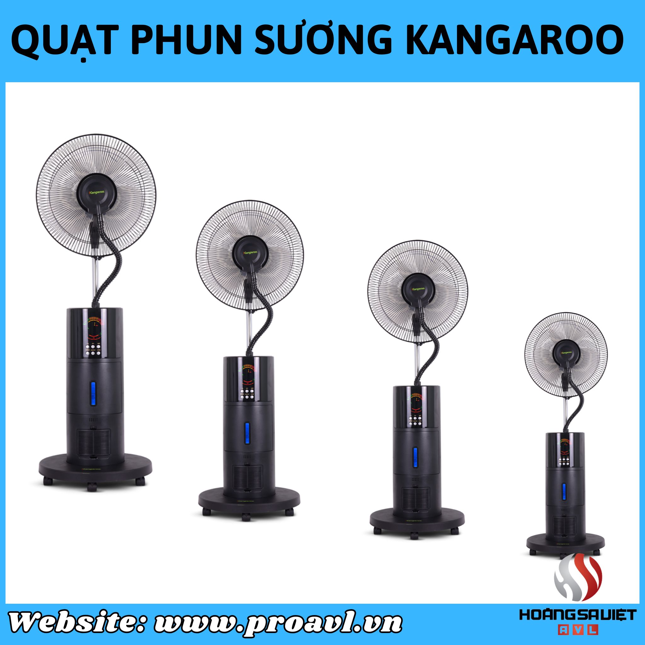 Kangaroo mist fan rental
