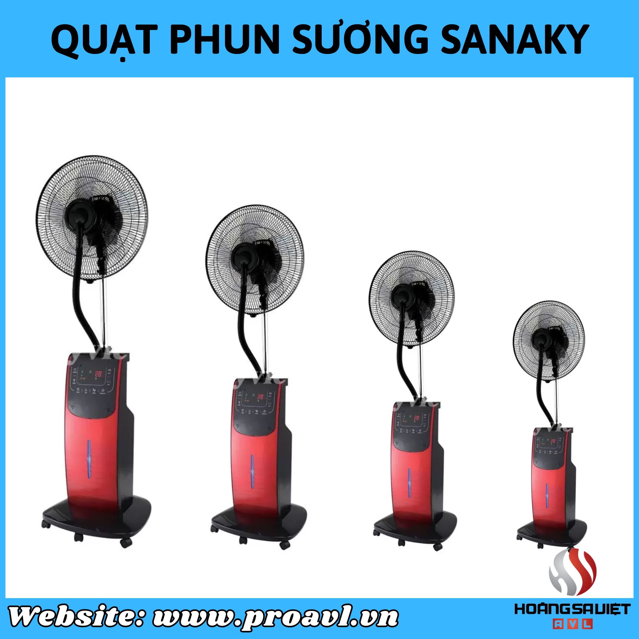 Sanaky mist fan rental