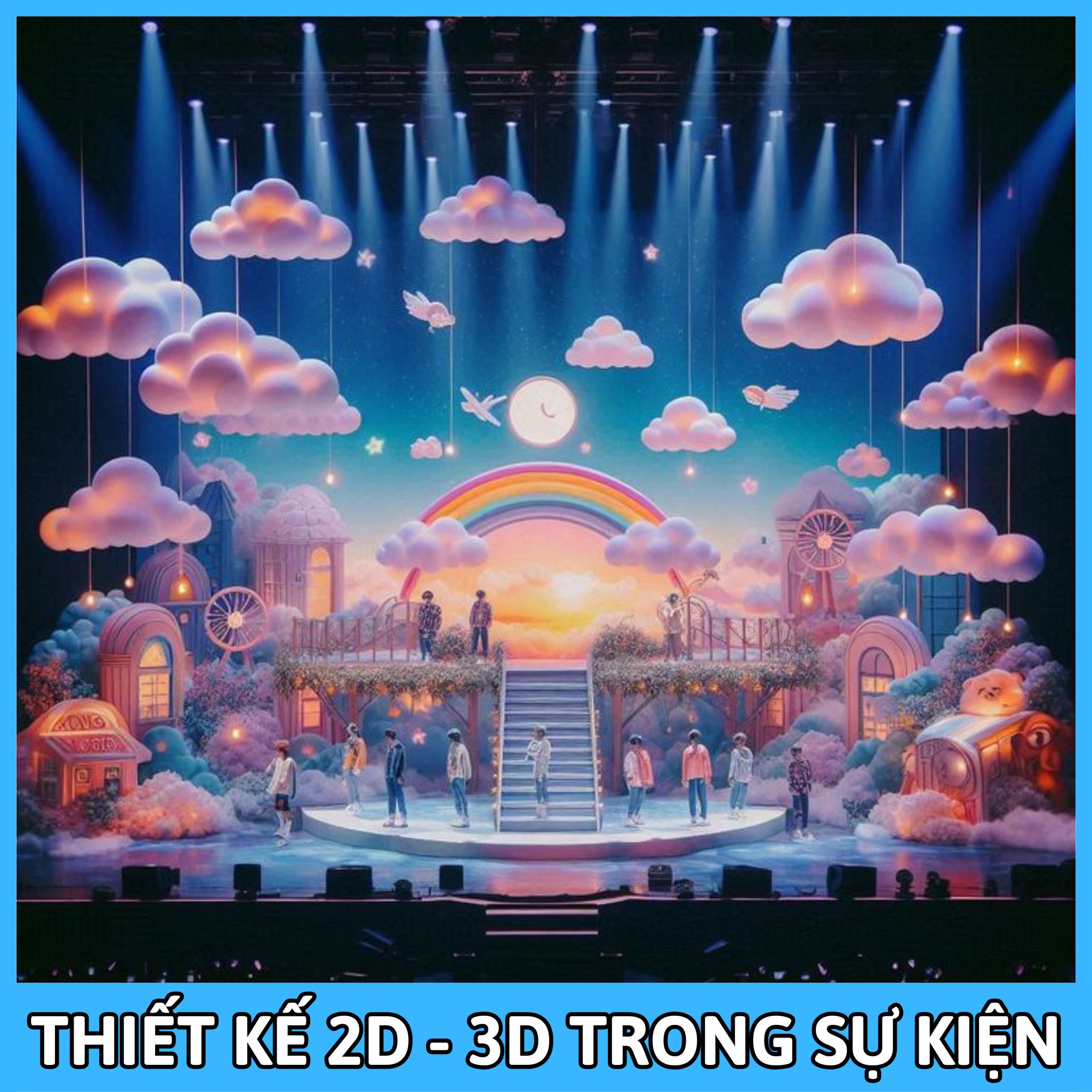 Thiết kế đồ họa 2d & 3d sự kiện Thiết kế đồ họa 2d & 3d sự kiện