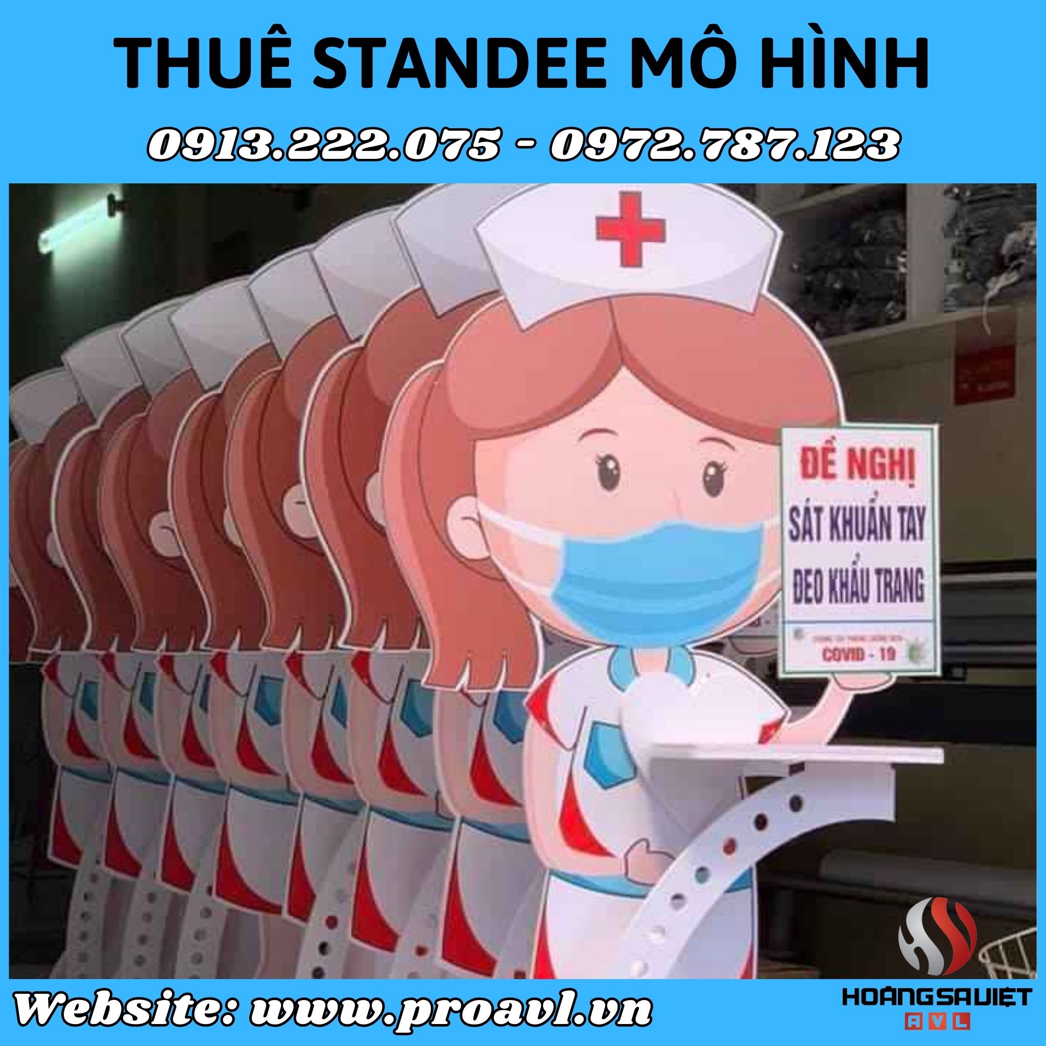 Thuê Standee mô hình tại Hà Nội
