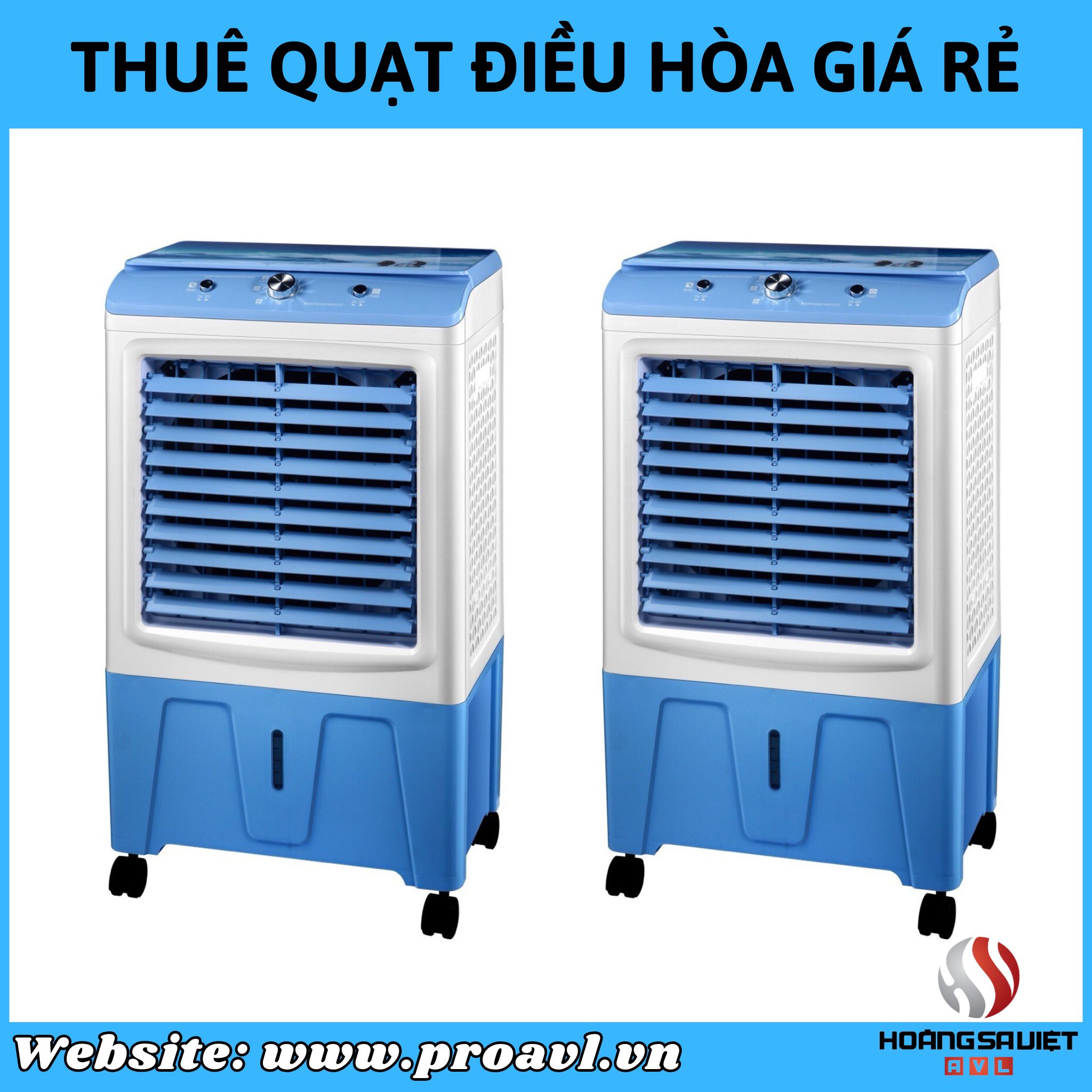 Quality event fan rental in Hanoi and Ho Chi Minh City