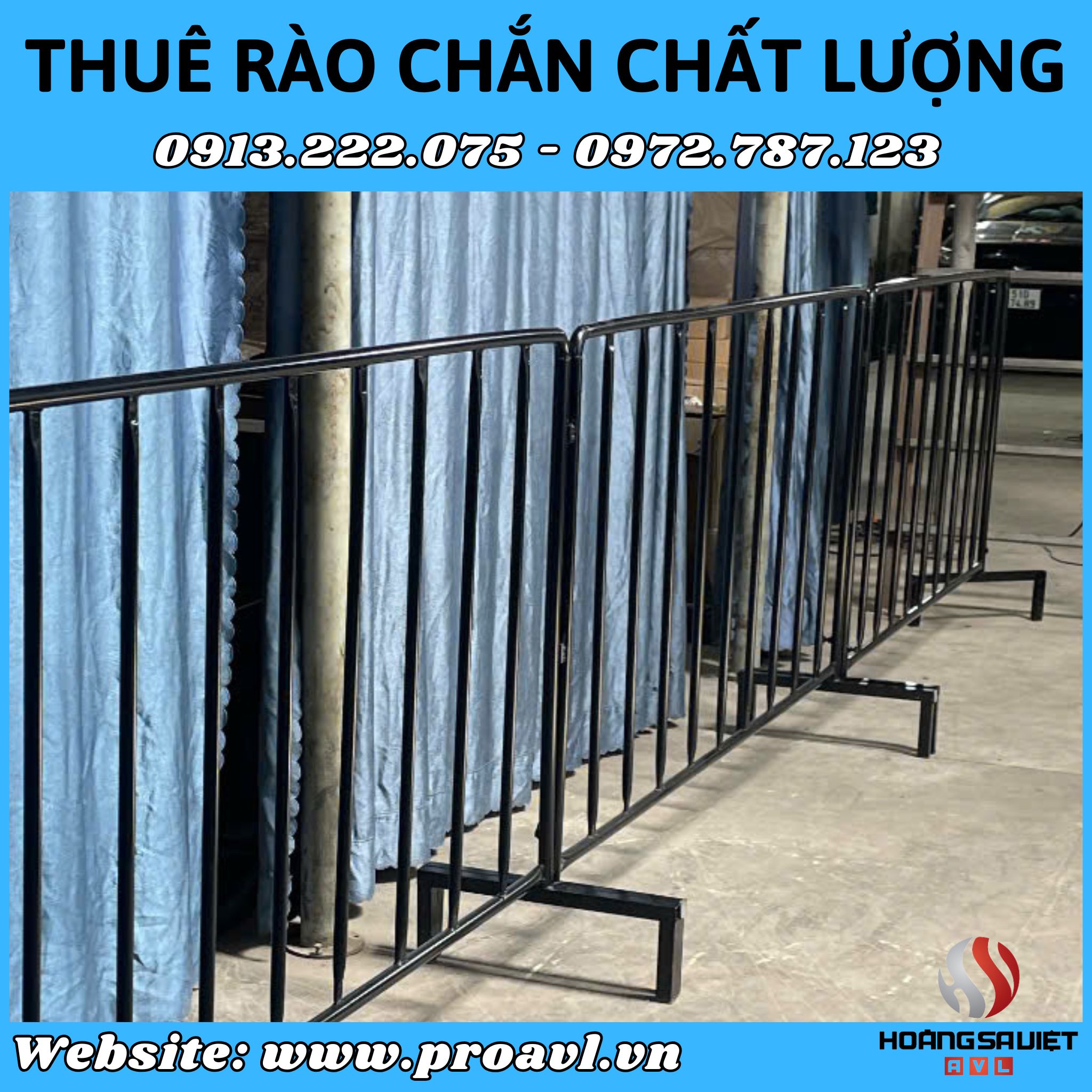 Bán và cho thuê rào chắn sắt chất lượng tại Hà Nội, TP. HCM