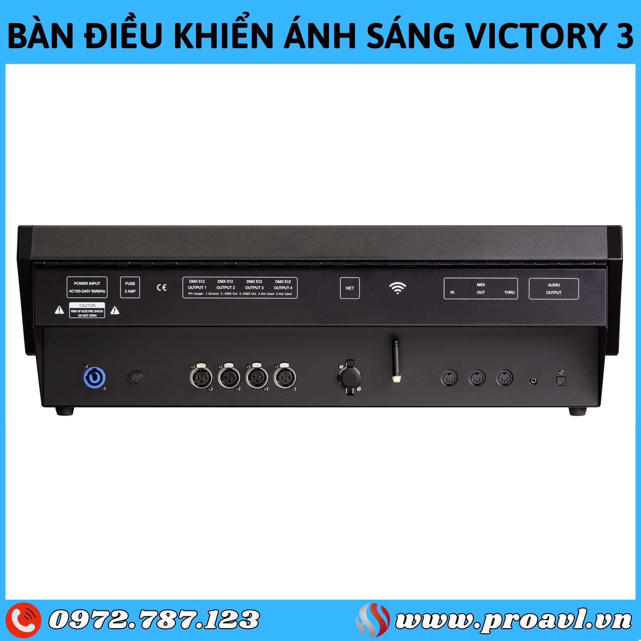 Bàn điều khiển ánh sáng CODE Victory 3