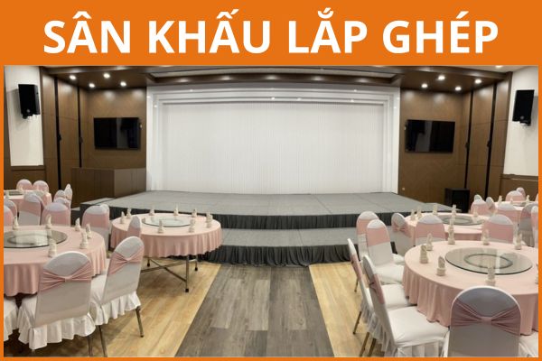 Bục Sân Khấu Lắp Ghép Bục Sân Khấu Lắp Ghép