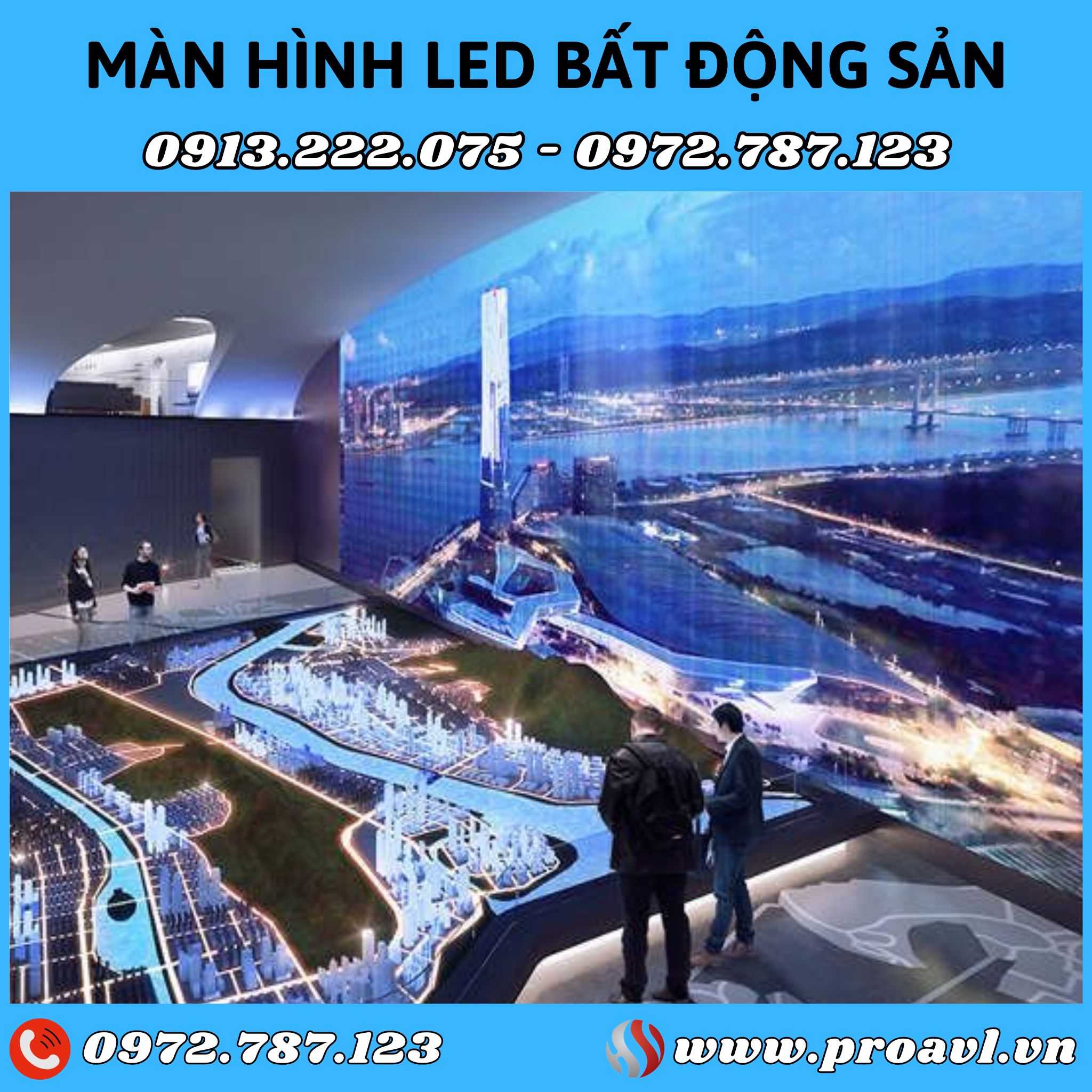 Real estate LED screen