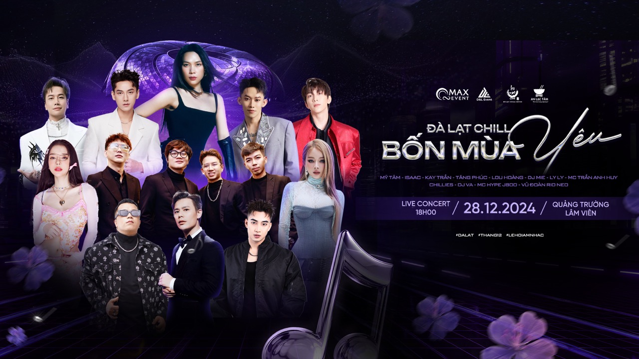 Thông tin sự kiện Bốn mùa Yêu Concert Thông tin sự kiện Bốn mùa Yêu Concert