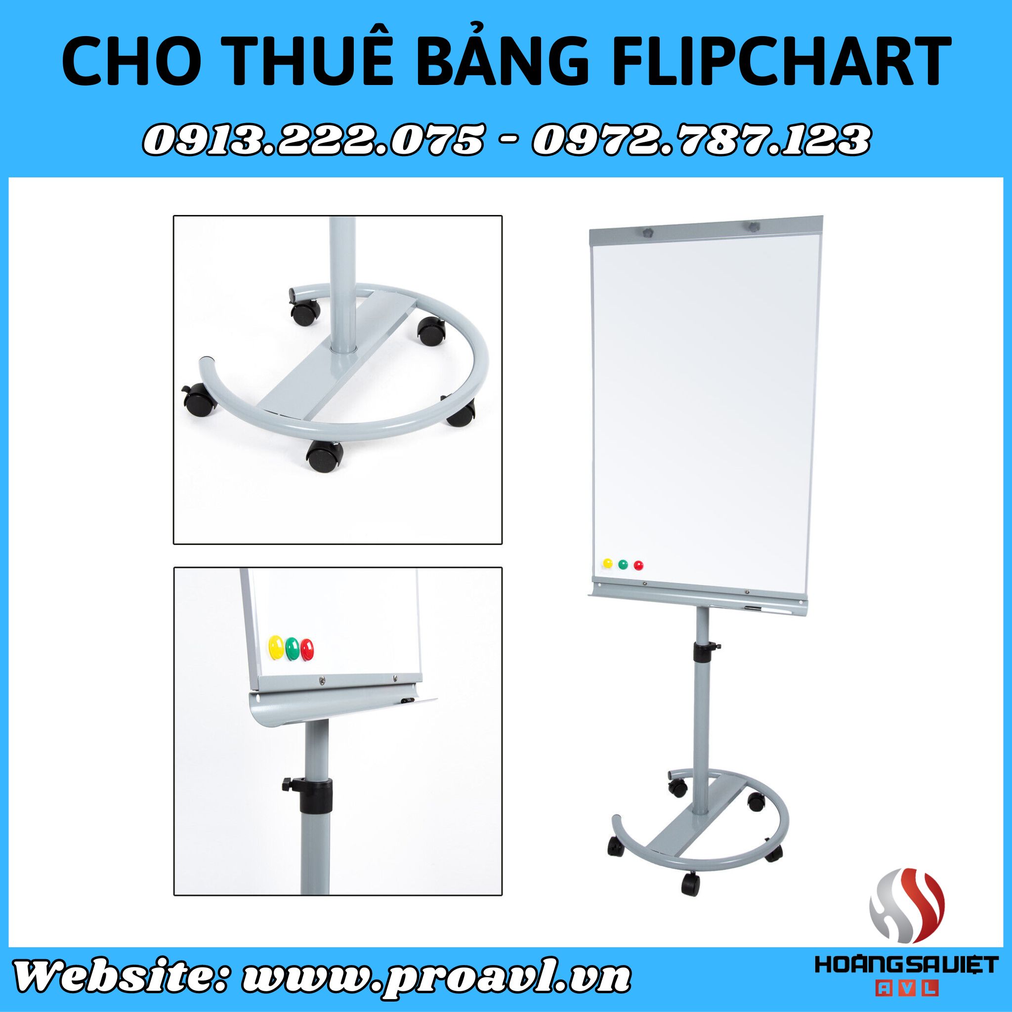 Cho thuê bảng Flipchart giá rẻ tại HSV ProAVL Cho thuê bảng Flipchart giá rẻ tại HSV ProAVL