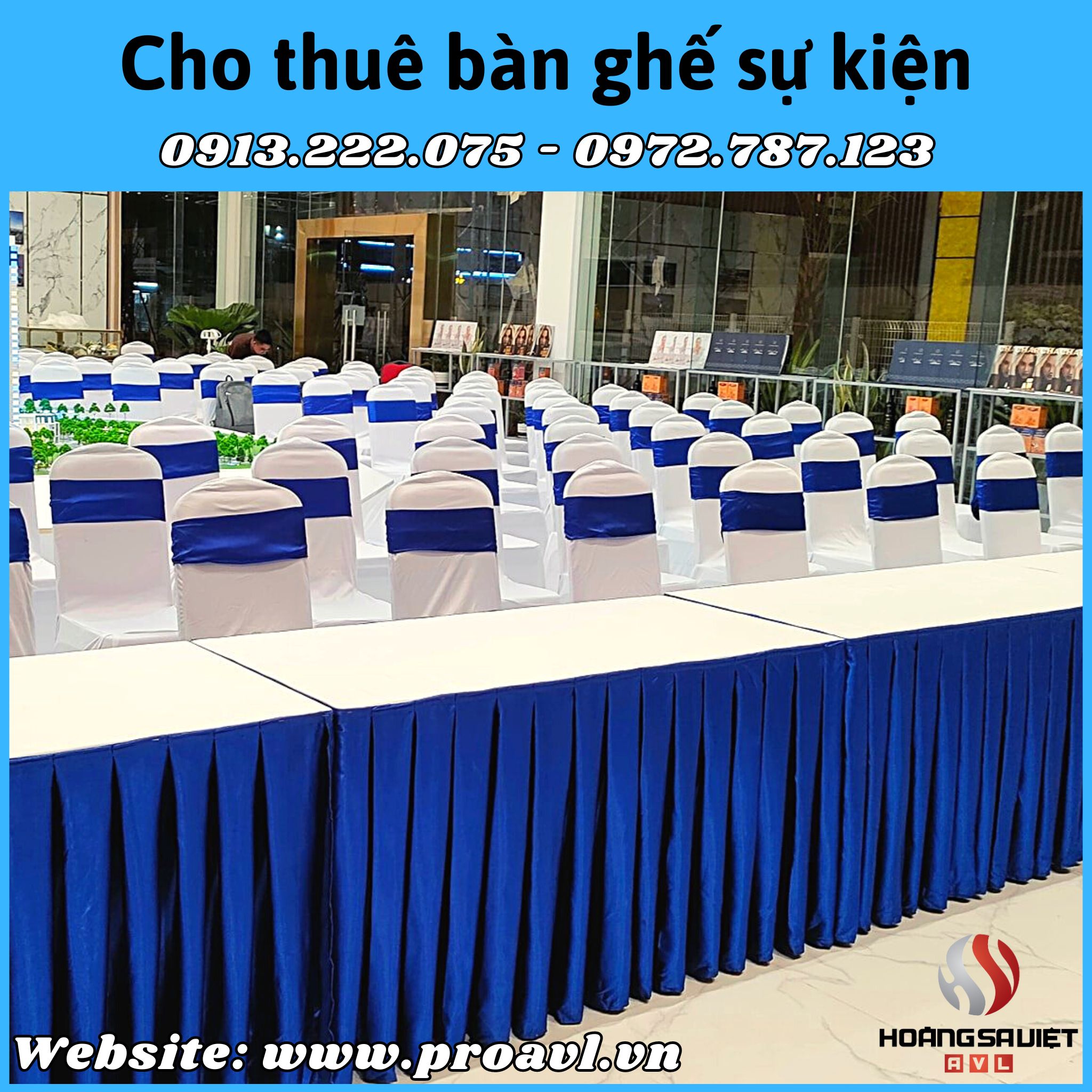 Cho thuê bàn ghế sự kiện