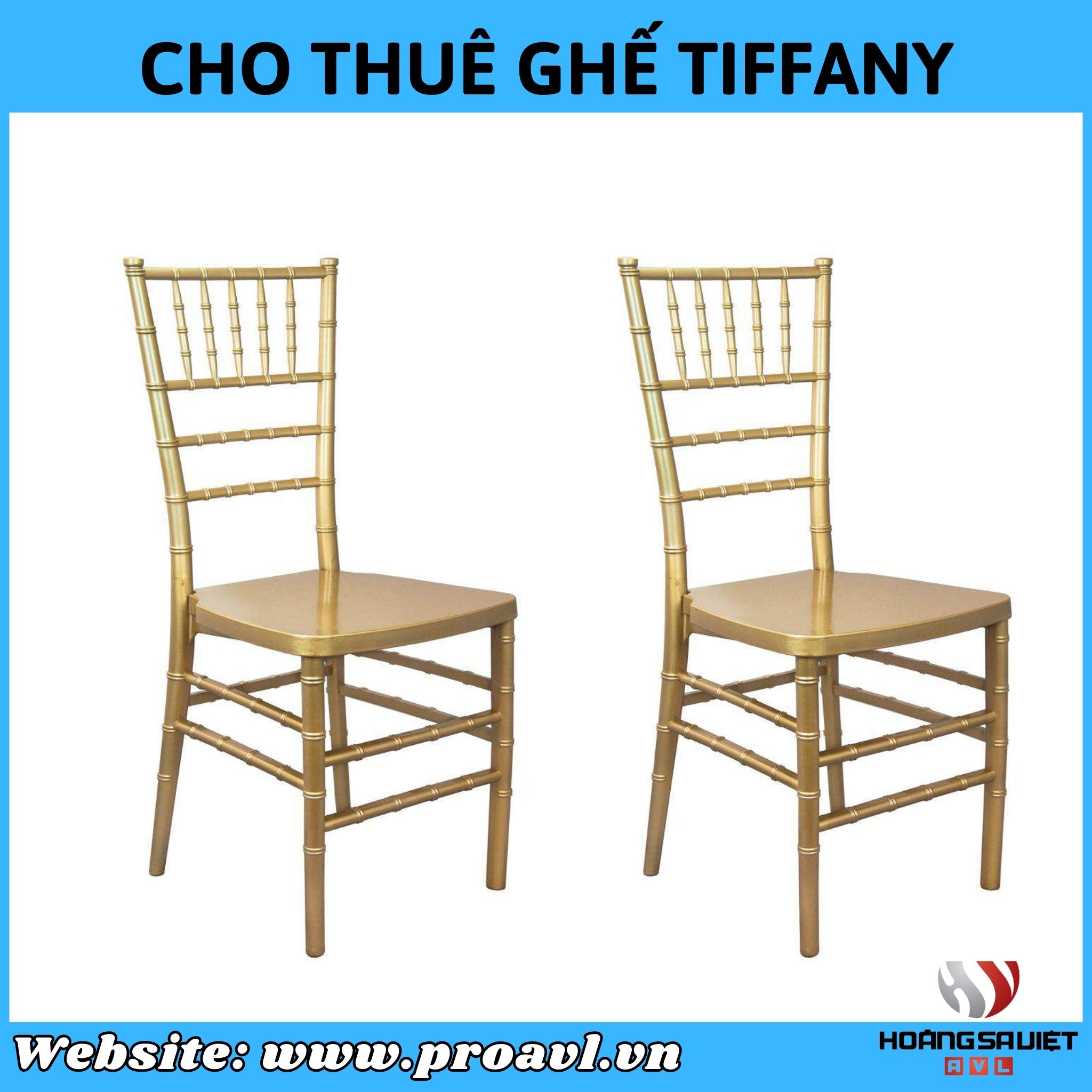 Cho thuê ghế Tiffany chất lượng Cho thuê ghế Tiffany chất lượng
