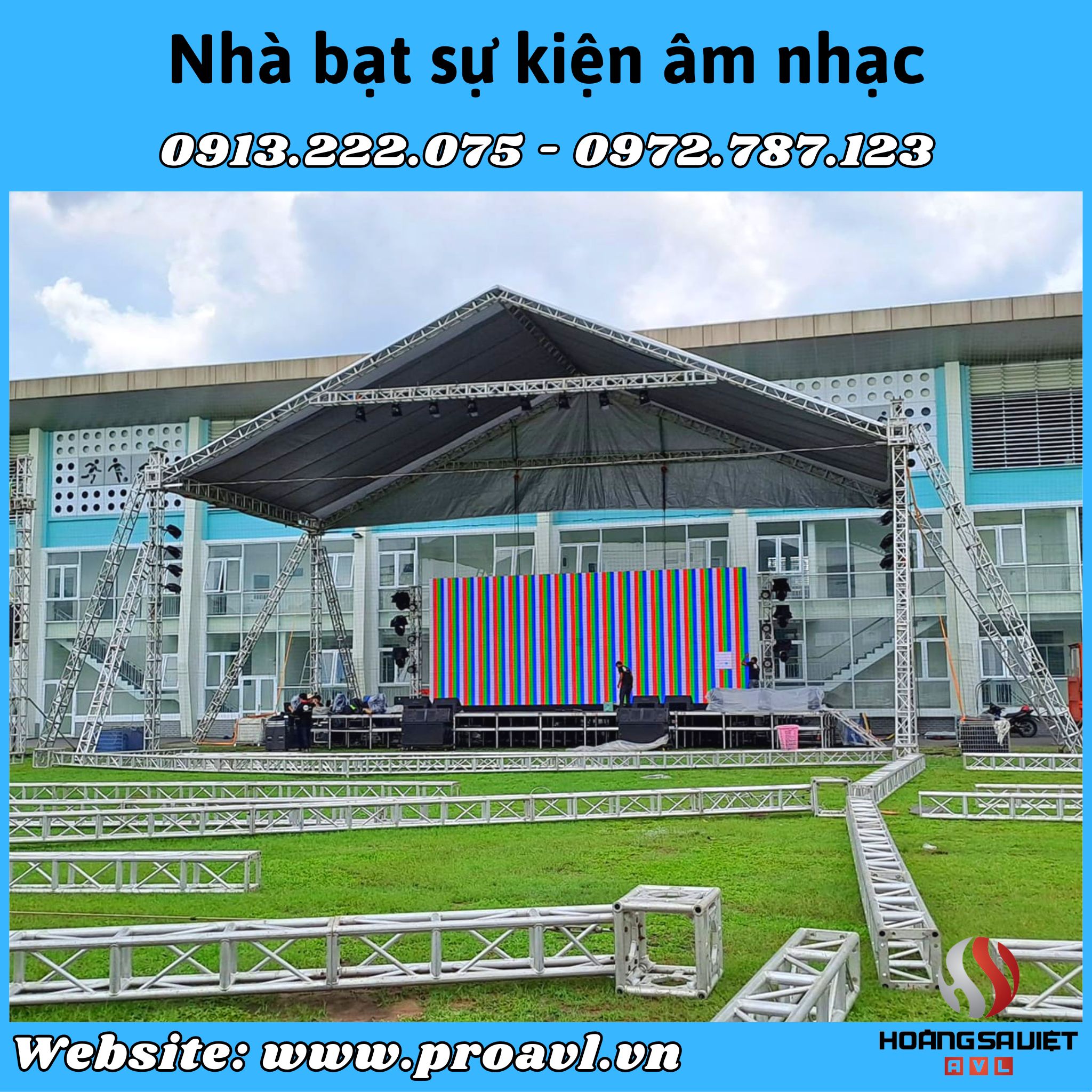 Music event tent