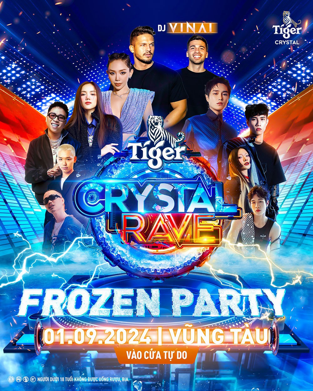 Đại nhạc hội Tiger Crystal Rave 2024 Đại nhạc hội Tiger Crystal Rave 2024