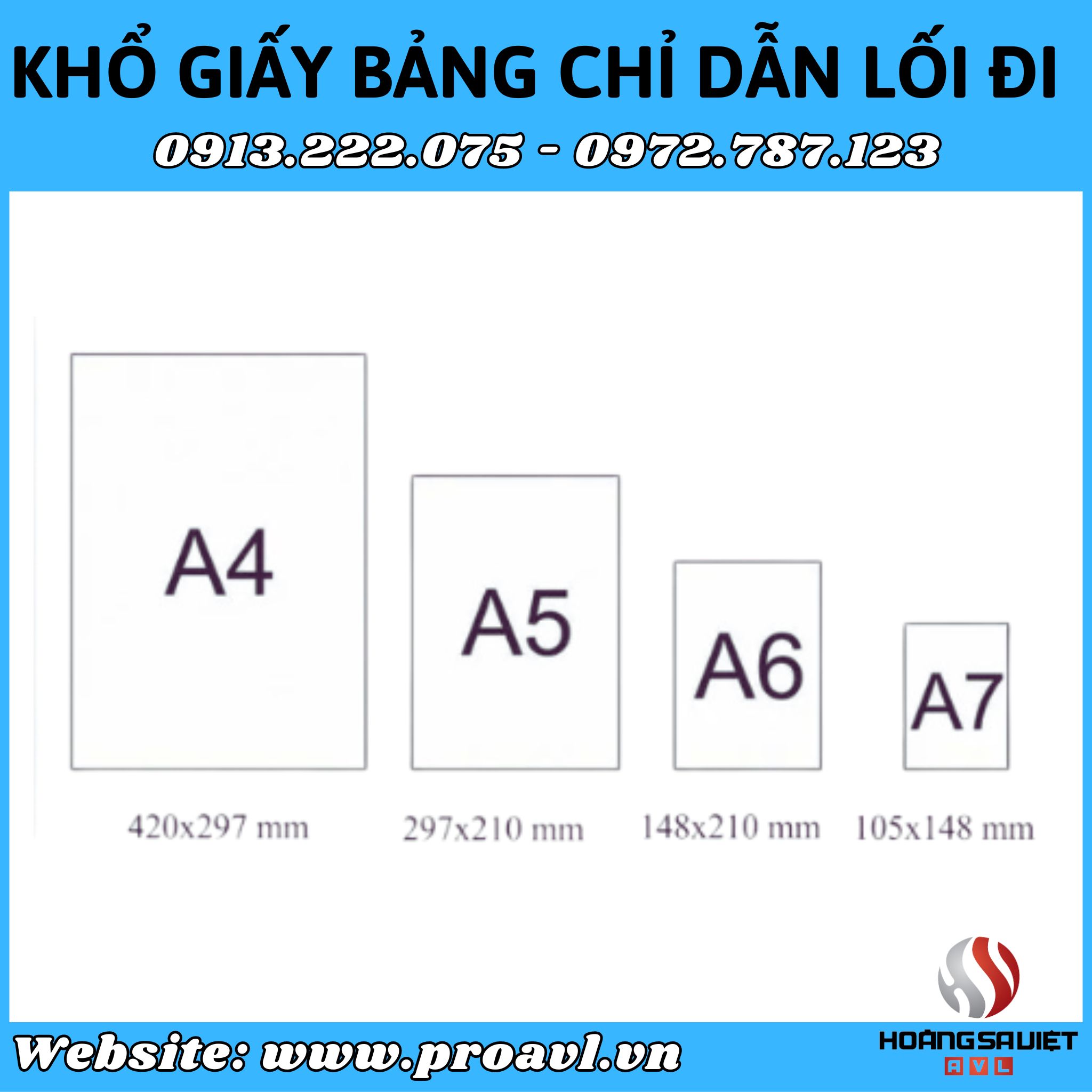 Paper size of event aisle signage Paper size of event aisle signage