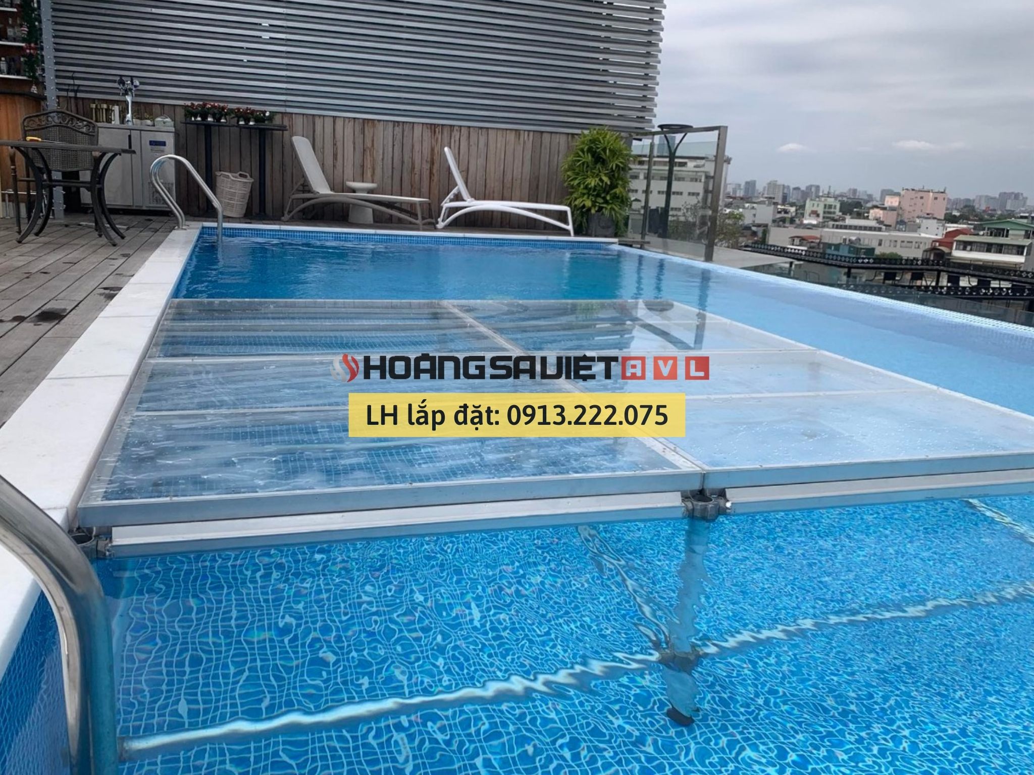 Lắp đặt sân khấu kính cường lực trong suốt tại Hà Nội