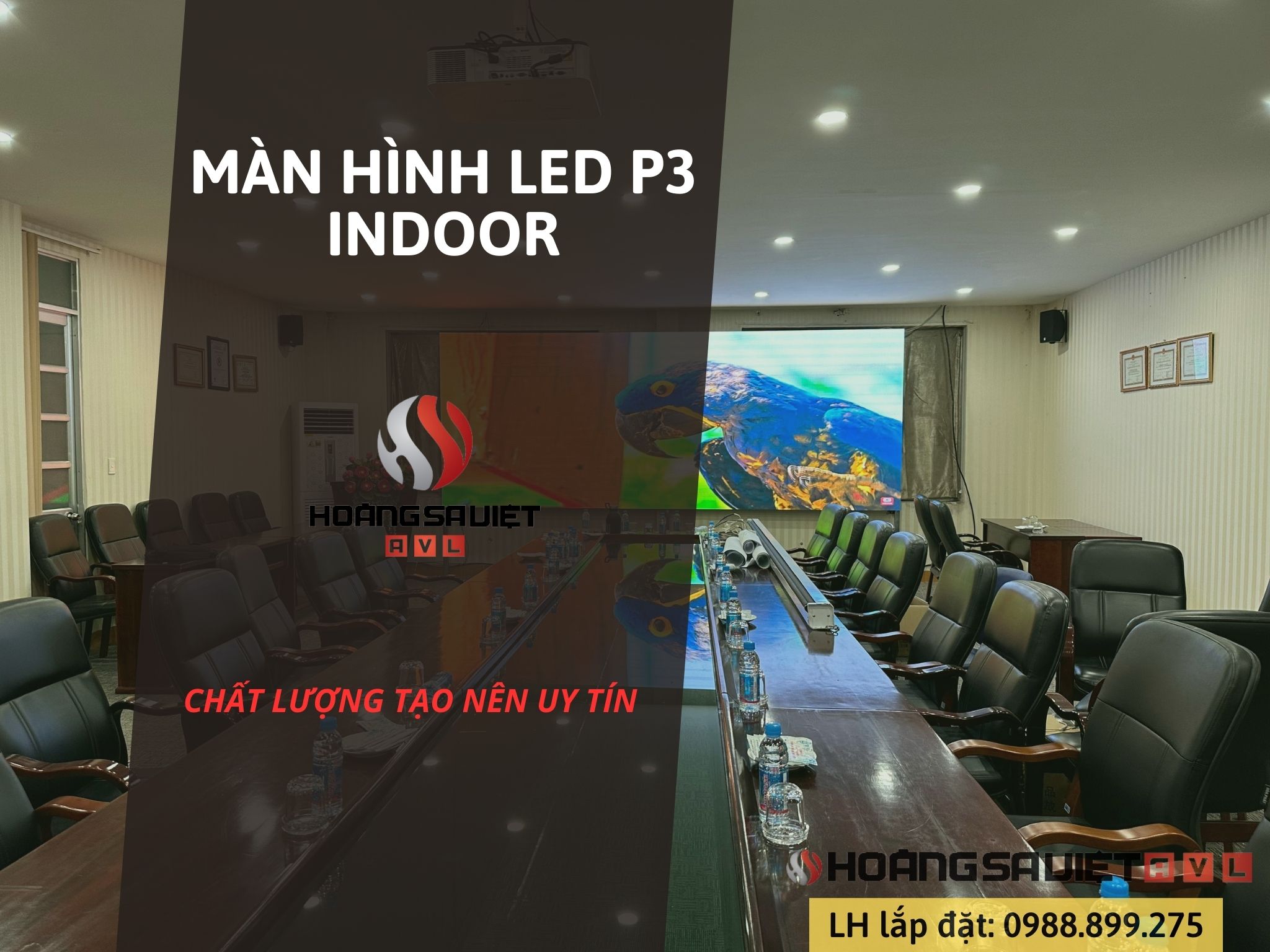 Installing cheap P3 hall screens