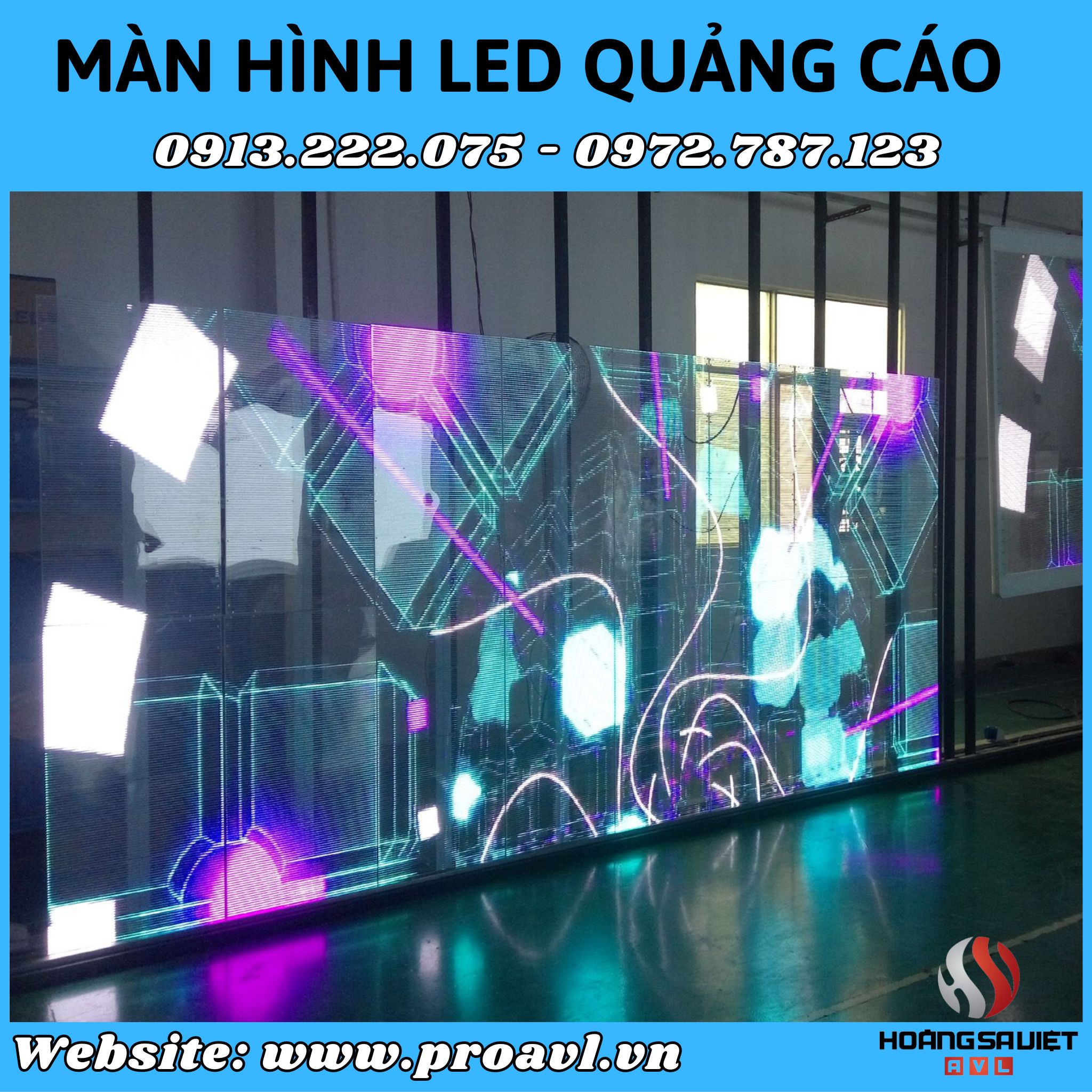 Bán màn hình LED trong suốt tại Hà Nội