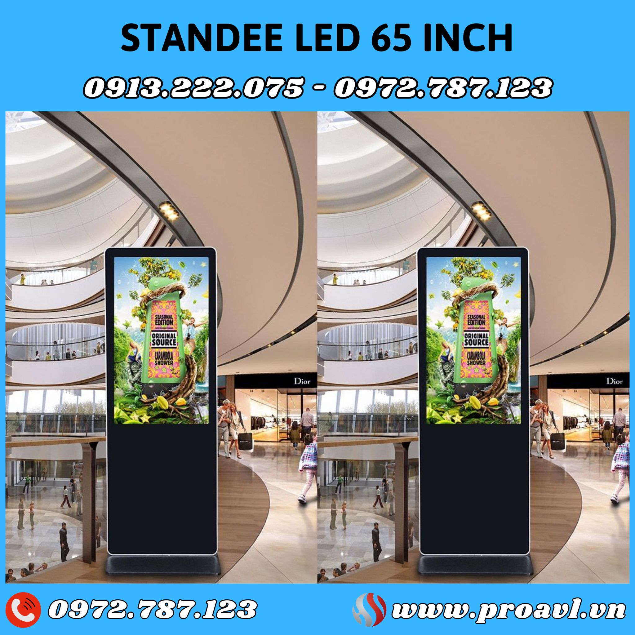 65 inch LED Standee 65 inch LED Standee
