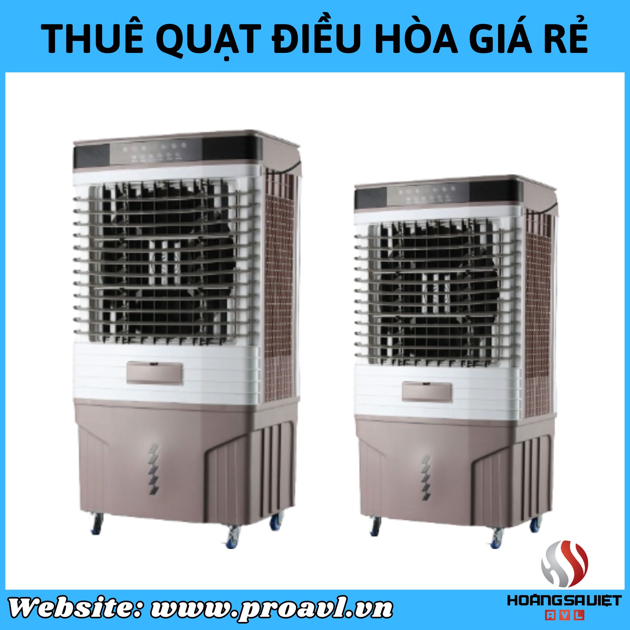 Rent cheap event air conditioner fans in Hanoi 