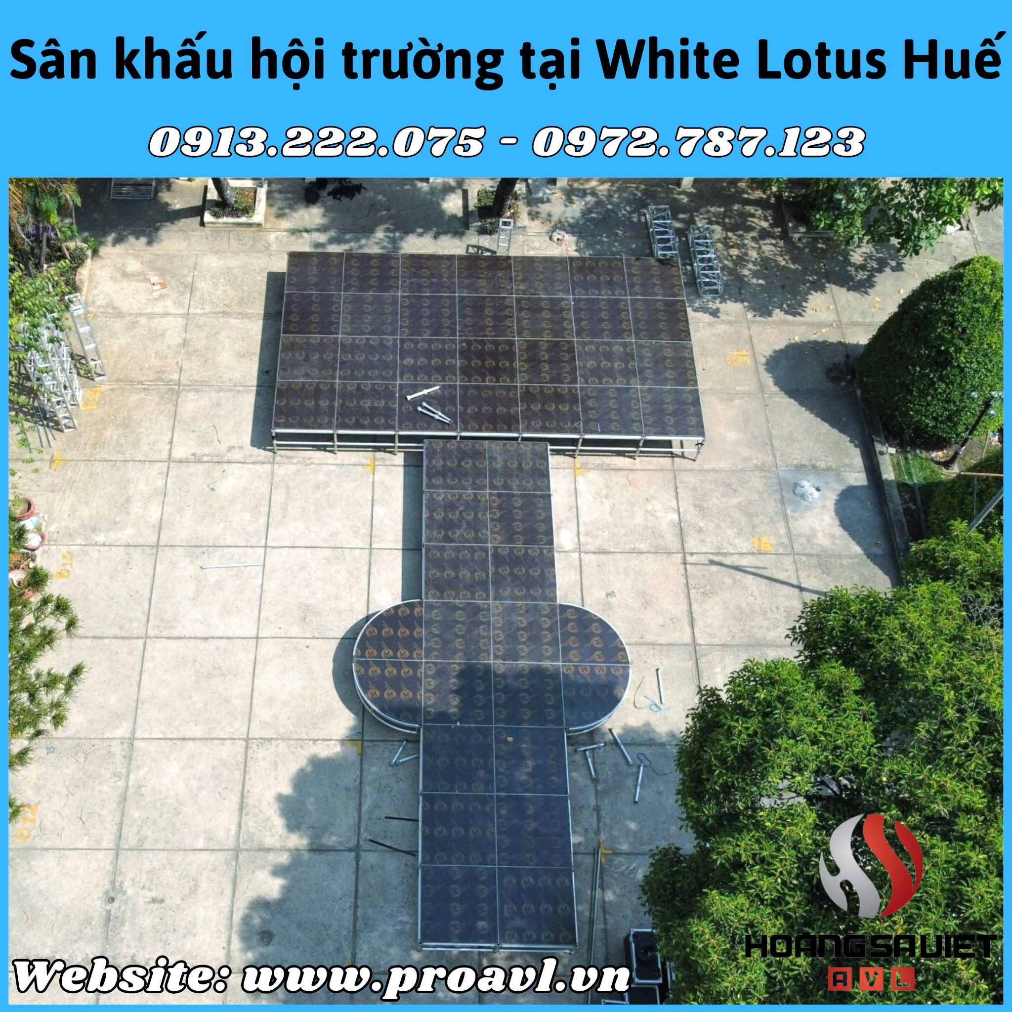 Mobile assembly stage