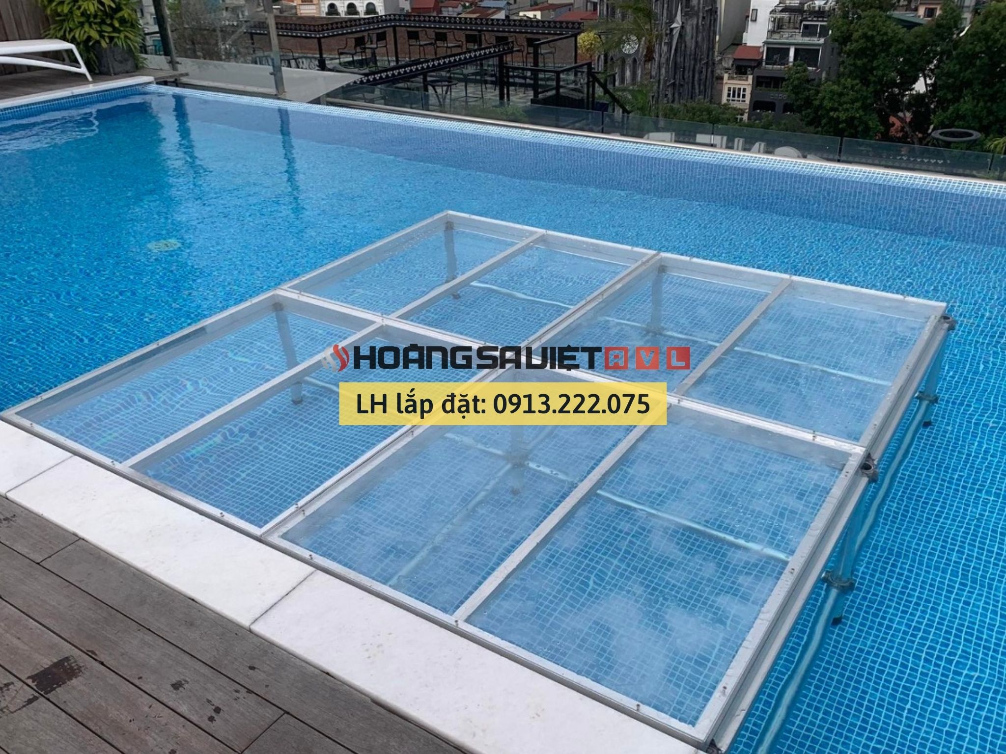 Thi công, lắp đặt sân khấu kính cường lực tại Hà Nội