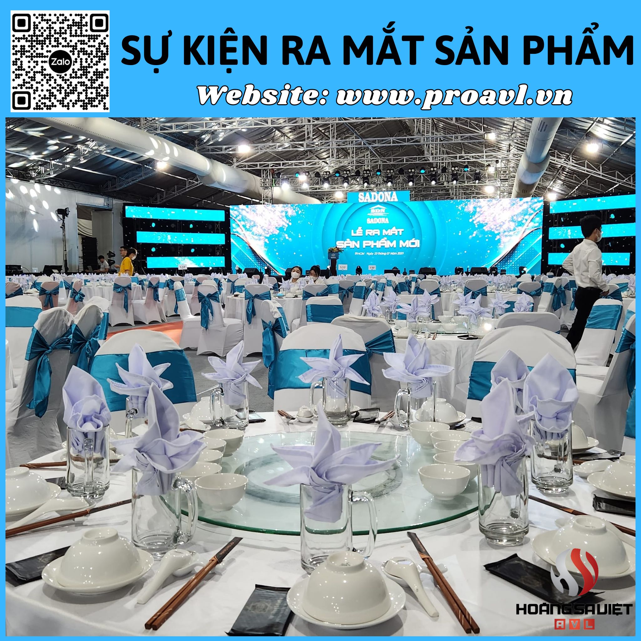 Tổ chức sự kiện ra mắt sản phẩm 