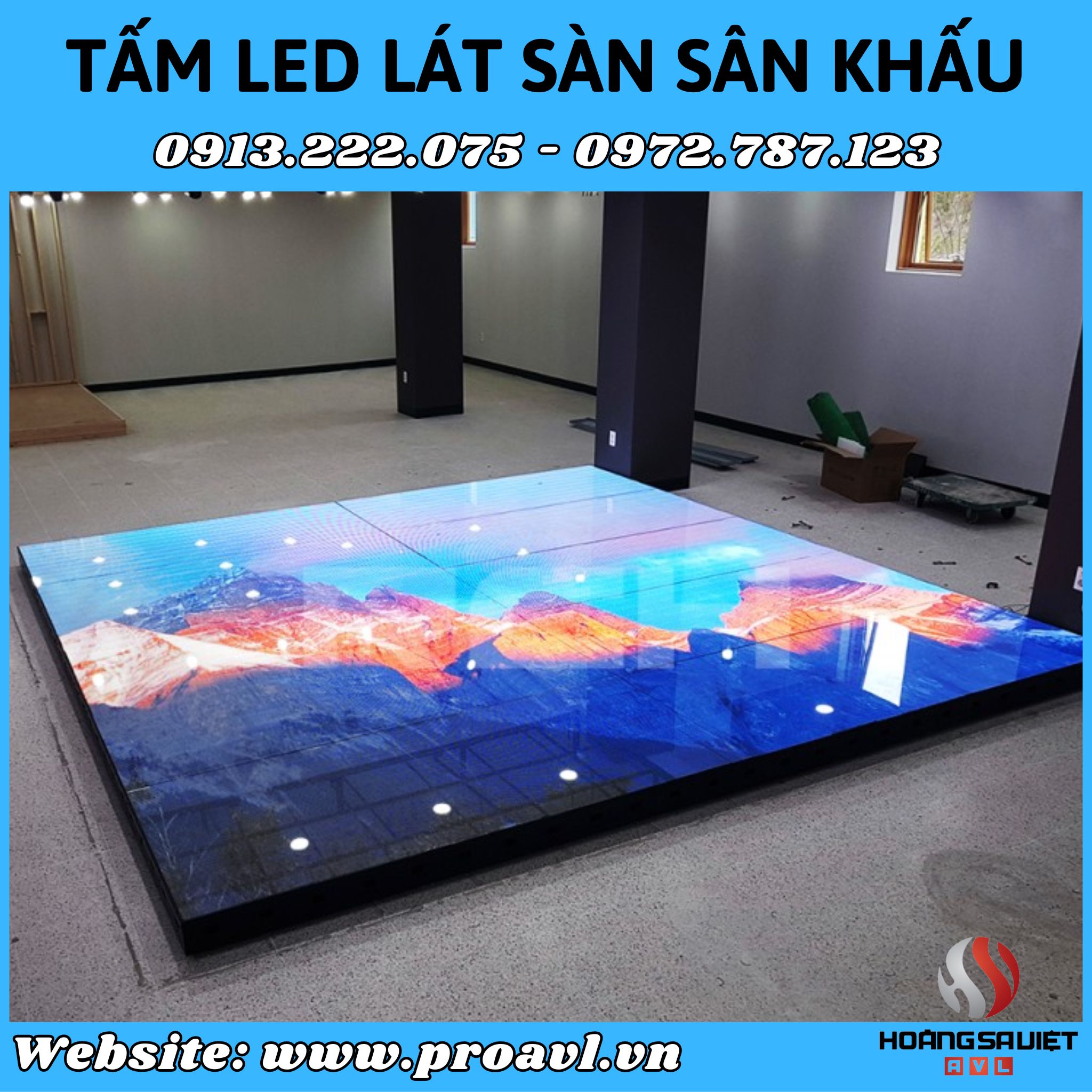 Rental of LED floor panels for event stages at HSV ProAVL Rental of LED floor panels for event stages at HSV ProAVL