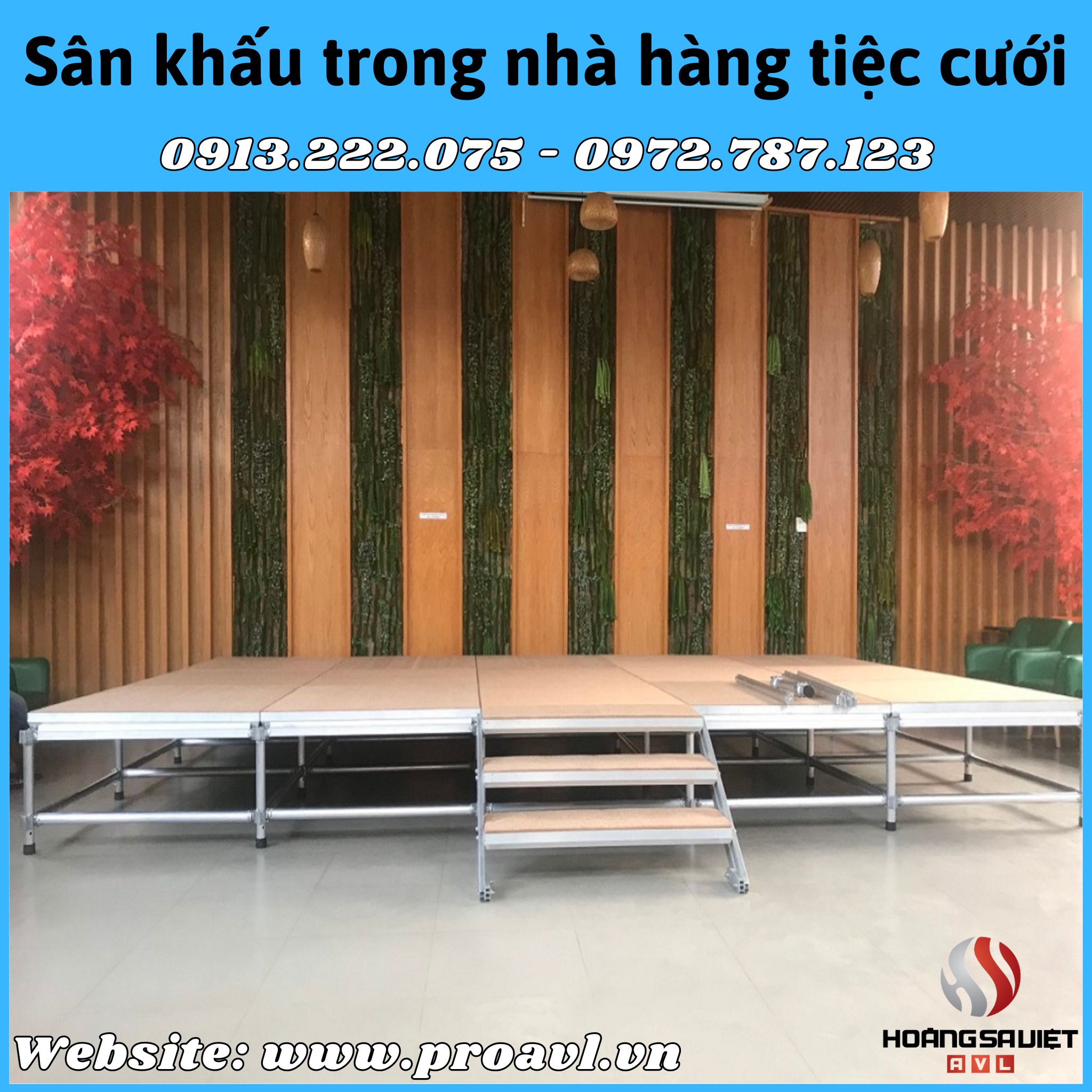 HSV ProAVL auditorium stage podium