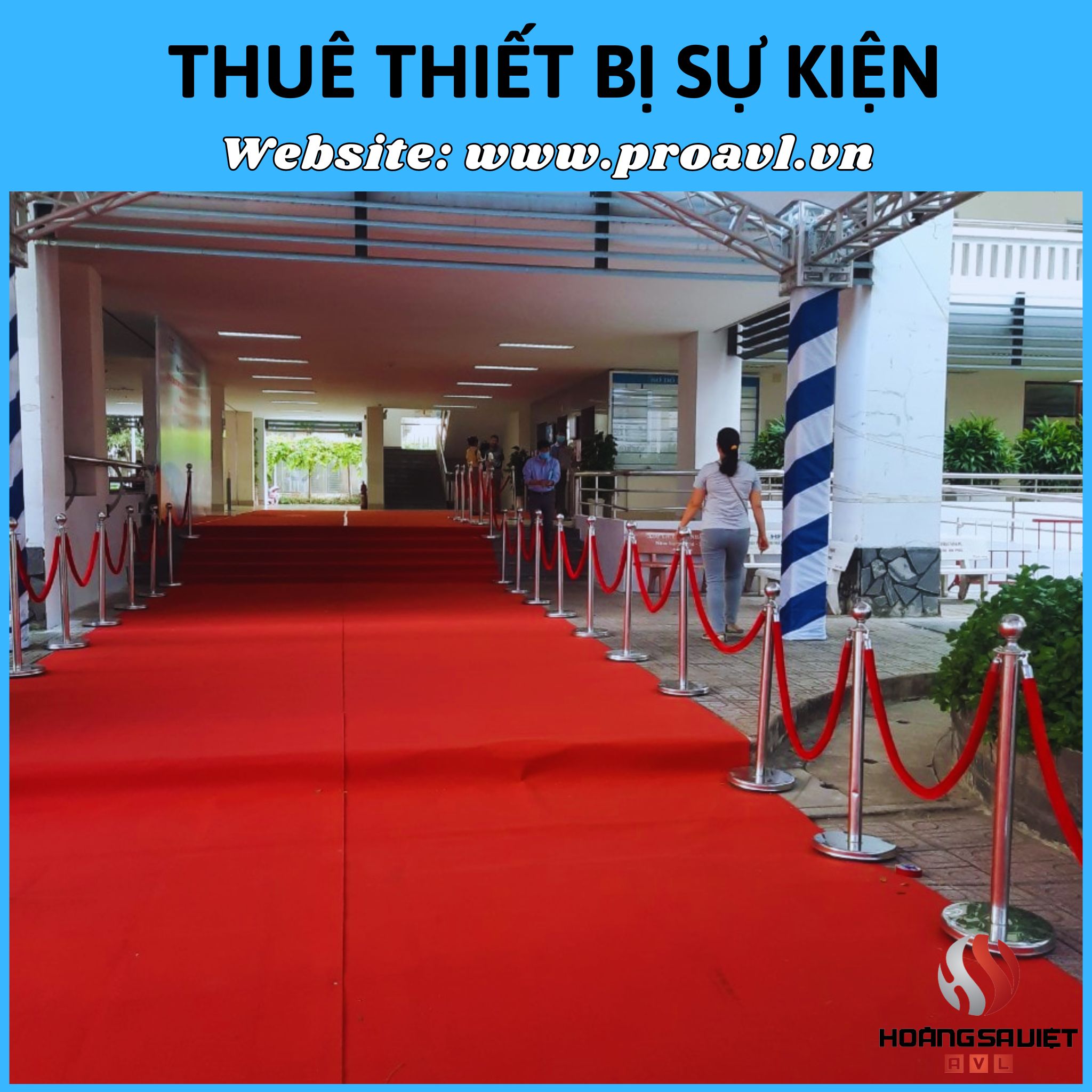 Professional event equipment