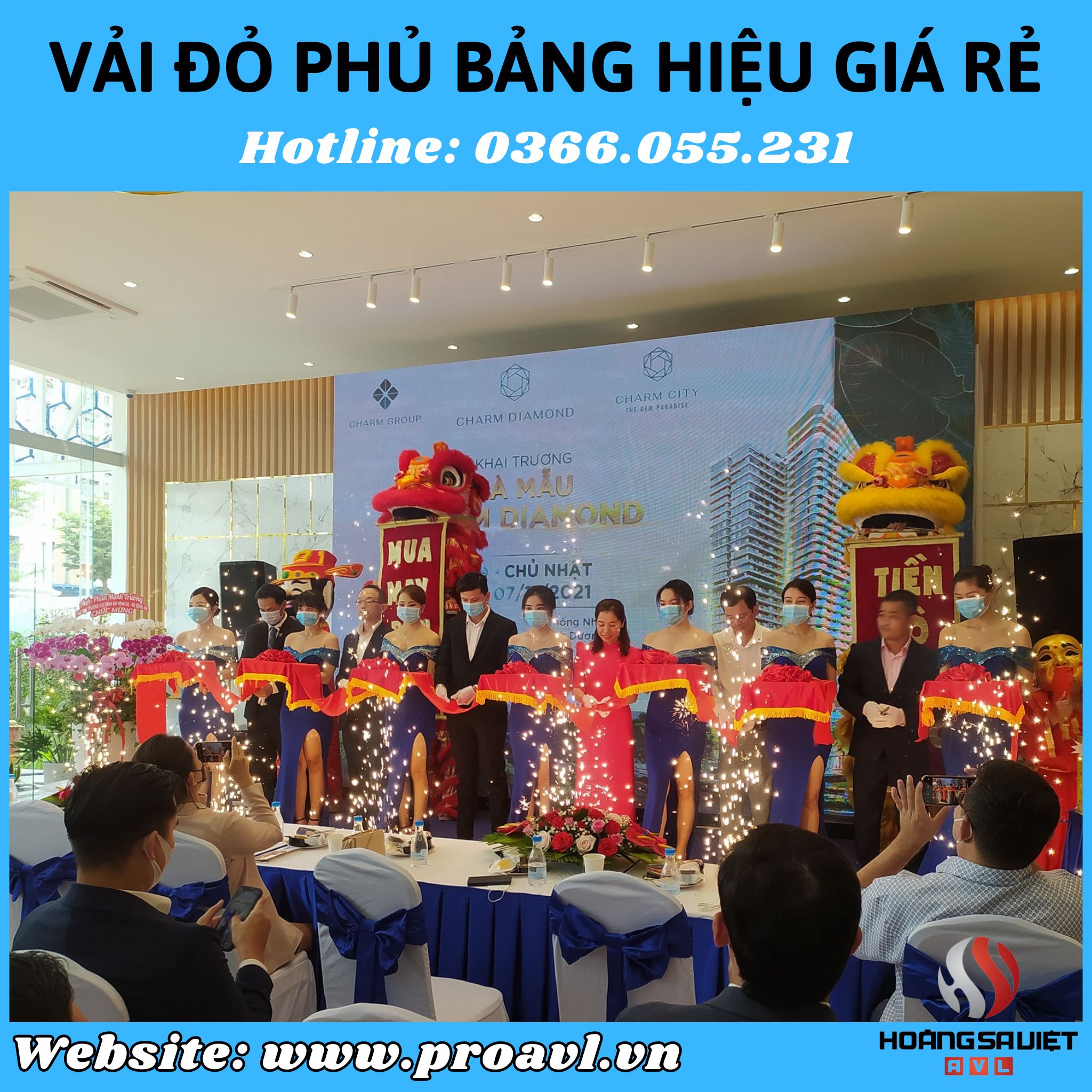 Organize a professional Grand Opening event at HSV ProAVL Hanoi Organize a professional Grand Opening event at HSV ProAVL Hanoi
