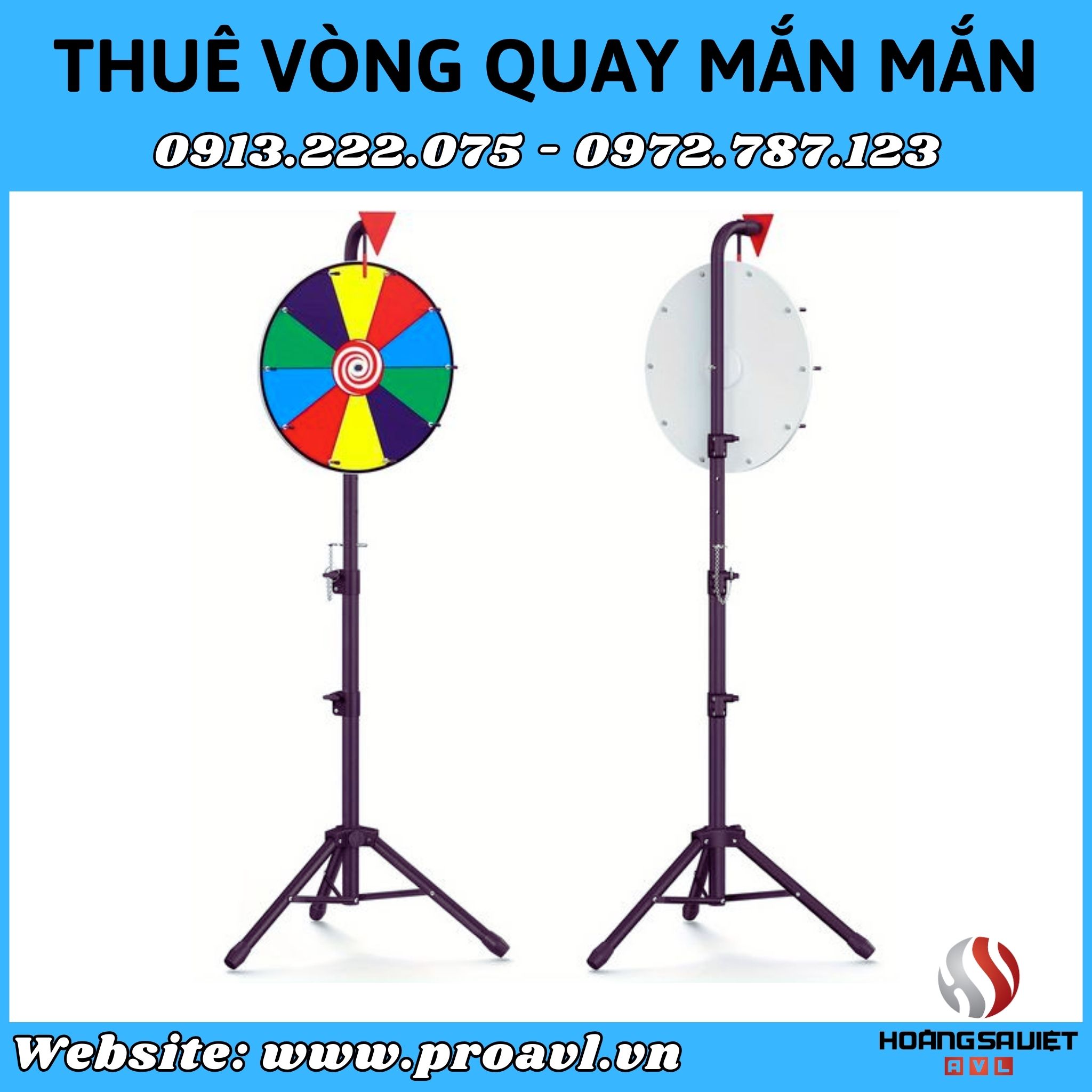 Cho thuê bảng quay may mắn sự kiện tại HSV ProAVL Hà Nội Cho thuê bảng quay may mắn sự kiện tại HSV ProAVL Hà Nội