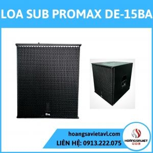 Loa Sub Promax DE-15BA Loa Sub Promax DE-15BA