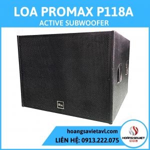 Loa Sân Khấu Promax P118A  Active Subwoofer Loa Sân Khấu Promax P118A  Active Subwoofer