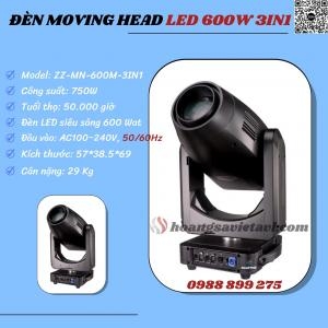 Đèn Moving Head Led 600W 3In1 Đèn Moving Head Led 600W 3In1