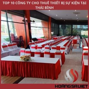 Top 10 Event Equipment Companies in Thai Binh Top 10 Event Equipment Companies in Thai Binh