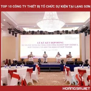 Top 10 Event Equipment Companies in Lang Son Top 10 Event Equipment Companies in Lang Son