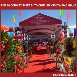 Top 10 Event Equipment Companies in Bac Giang Top 10 Event Equipment Companies in Bac Giang