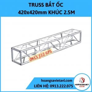 Khung Truss Nhôm 420X420mm Khúc 2.5M Khung Truss Nhôm 420X420mm Khúc 2.5M