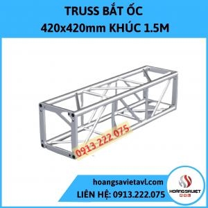 Khung Truss Nhôm 420X420mm Khúc 1.5M Khung Truss Nhôm 420X420mm Khúc 1.5M