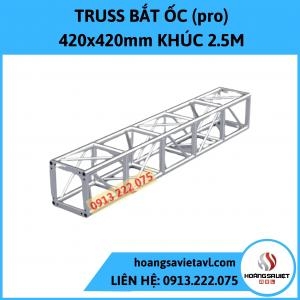 Khung Truss Nhôm 420X420mm Pro Khúc 2.5M Khung Truss Nhôm 420X420mm Pro Khúc 2.5M