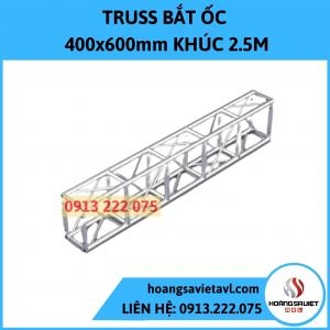 Khung Truss Nhôm 400X600mm Khúc 2.5M Khung Truss Nhôm 400X600mm Khúc 2.5M