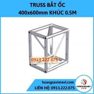 Khung Truss Nhôm 400X600mm Khúc 0.5M Khung Truss Nhôm 400X600mm Khúc 0.5M